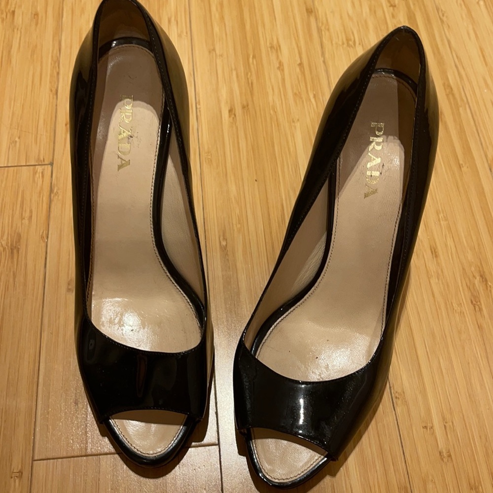PRADA heels, new soles